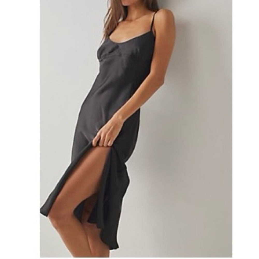 BNWOT Free People Right This Way Bias Slip Dress